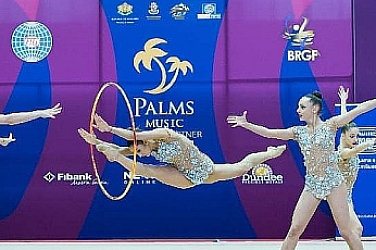 И Българският ансамбъл по художествена гимнастика ни зарадва, взе злато и бронз